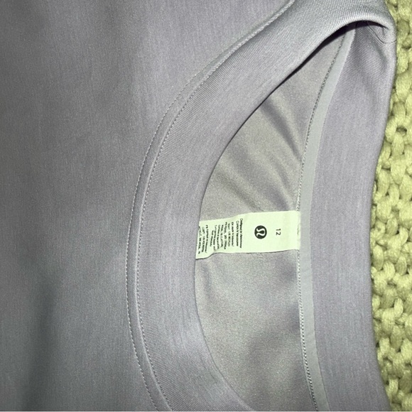 Lululemon Lilac Ether Softstreme Sweatshirt and Shorts Set - Picture 3 of 7